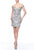 Terani Couture - 1922C0076 Jewel Appliqued Off Shoulder Short Dress