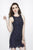 Primavera Couture - 1923 Beaded Jewel Sheath Dress In Blue