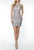 Terani Couture - 1925H0687 Embellished Lace Halter Sheath Dress