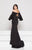 Colors Dress Two-Piece Off-Shoulder Flounce Gown 1928 In Red