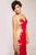 JVN99392 Sheer Paneled Gilt Embroidered Gown