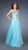 GiGi - Rhinestone Embellished Evening Gown in Blue