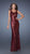La Femme - 19357 Glamorous Sequin Embellished Evening Dress  in Red