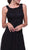 Lace Embroidered Bateau Neck Sheath Dress
