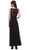 Lace Embroidered Bateau Neck Sheath Dress