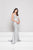 Colors Dress - 1940 Embellished Deep V-neck Jersey Sheath Dress In Silver