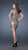 La Femme - Sequined Jewel Sheath Cocktail Dress with Cap Sleeves 19464 In Gold
