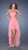 La Femme - Ruched Strapless High Low Evening Dress 19471 in Pink