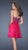 La Femme - 19447 Strapless Sequin Adorned Empire A-Line Dress in Pink