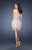 La Femme - 19493 Bedazzled Sweetheart Tulle Dress In Pink