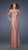 La Femme - Sequin and Lace Overlay Strapless Evening Gown 19612 In Brown
