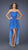La Femme - 19634 Enchanting Ruched Sweetheart High-Low Gown In Blue