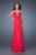 La Femme - 19647 Sleeveless Crystal-Trimmed Gown In Pink