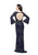 Primavera - 1964 Bell Sleeve Cutout Sequined Gown in Blue