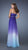 La Femme - Embellished Sweetheart Dress in Purple and Blue