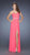 La Femme - Alluring Notched Sweetheart Sheath Gown with Slit 19671 In Pink