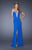 19679 Plunging Jeweled Sweetheart Gown