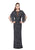 Primavera - 1968 Sequined Jewel Column Dress in Black