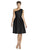 D458 Bridesmaid Dress in Black