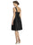 D458 Bridesmaid Dress in Black