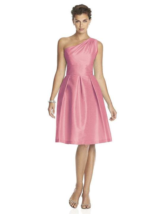Alfred Sung - D458 Bridesmaid Dress in Papaya