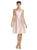Alfred Sung - D458 Bridesmaid Dress in Pearl Pink