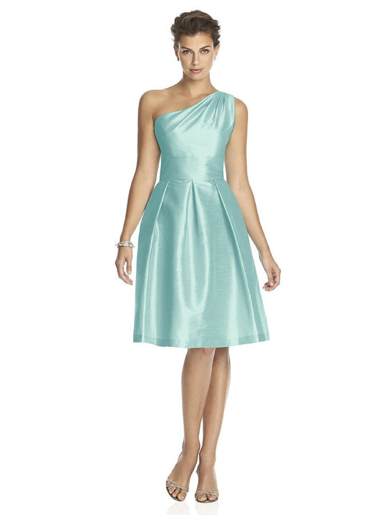 Alfred Sung - D458 Bridesmaid Dress in Seaside