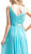Cinderella Divine - Plunging Sweetheart Empire Chiffon Long Formal Dress