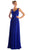 Cinderella Divine - Plunging Sweetheart Empire Chiffon Long Formal Dress
