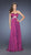 La Femme - Rhinestone-accented Pleated Sweetheart Chiffon A-line Gown 19756 In Pink