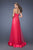 La Femme - 19809 Strapless Sweetheart Tulle Gown In Pink