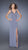 La Femme - Posh V-Neck Sheath Gown with Chevron Illusion Panels 19848 In Gray