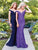 Clarisse - 4801 Off Shoulder Beaded Lace Mermaid Gown In Blue And Purple