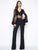Mac Duggal - Black White Red Style 1999R in Black