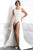 Baccio Couture - Isabel Silk Skirt White