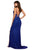 Sherri Hill - 53008 Fully Beaded Sleeveless V Neck Long Evening Dress In Blue