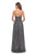 La Femme - 27879 Ruched Sweetheart A-Line Evening Gown