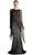 Cinderella Divine - Illusion Cape Lace Sheath Evening Gown