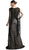 Cinderella Divine - Illusion Cape Lace Sheath Evening Gown