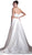 Cinderella Divine - Two-piece Strapless High Low Evening Gown