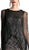 Cinderella Divine - Illusion Cape Lace Sheath Evening Gown