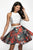 Intrigue - 493 Two Piece Print Organza A-line Dress