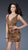 La Femme - Seductive Short Dress 18204 In Multi-Color