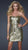 La Femme - Flirty Beaded Sweetheart Sheath Dress 17231 in Gold