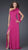 La Femme - Elegant Satiny Rosettes Asymmetric Jersey Sheath Dress 16565 in Pink
