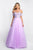 Blush - 5650 Bedazzled Sweetheart Ballgown In Purple