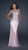 La Femme One Shoulder Strap Embellished Dress 17804 - 1 pc Light Pink In Size 8 Available in Pink