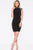 Ornate High Neck Illusion Sheath Cocktail Dress JVN99095