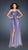 La Femme - Shimmering One Shoulder Sweetheart Empire Gown 18398 In Purple