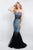 Blush - C1001 Embellished Sweetheart Mermaid Dress In Black